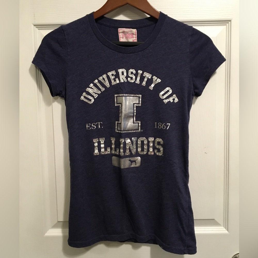 Victoria’s Secret PINK University of Illinois Tee. Size M.